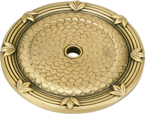 Newport Back Plate, Museum Gold Plate X8320/1