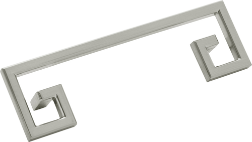 Bijou Meandros Pull 4-1/16'' cc Satin Nickel Finish B076346-SN