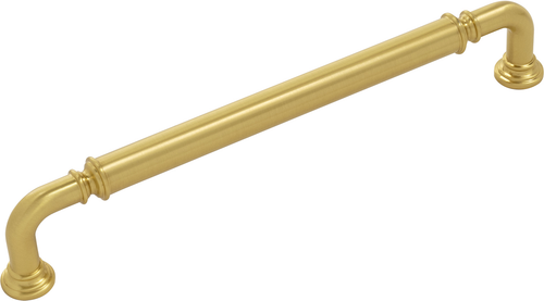 Berkshire Pull 7-9/16'' cc Brushed Golden Brass Finish B079923-BGB