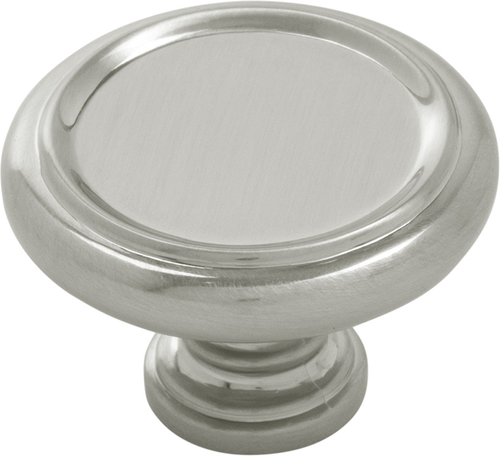 Berkshire Knob 1-1/2'' diam Satin Nickel Finish B079931-SN