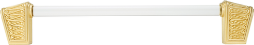 Urban Metro Rivoli II 10'' cc Appliance Pull; Satin Gold Plate G101590/SG Urban Metro Rivoli II 10'' cc Appliance Pull; Satin Gold Plate G101590/SG
