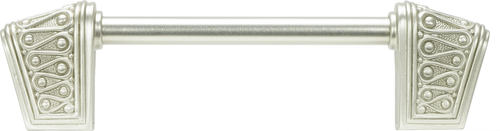 Urban Metro Rivoli 4'' cc Knob-pull; Satin Nickel Plate 101384/SN
