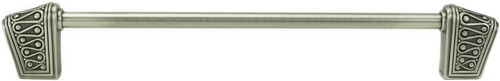 Urban Metro Rivoli 8'' cc Pull; Antique Nickel Plate 101388/AN
