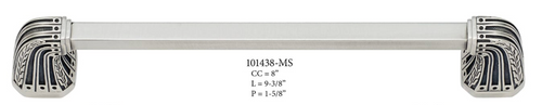 Urban Metro Saville 8'' cc Pull, Satin Nickel Plate 101438/SN
