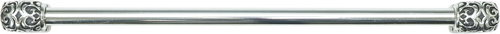 Urban Metro Via Veneto 8'' cc Pull; Burnish Silver Plate 101528/BS