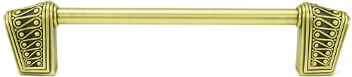 Urban Metro Rivoli 6'' cc Pull; Burnish Brass Plate 101576/BB