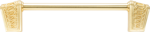 Urban Metro Rivoli 6'' cc Pull; Satin Gold Plate 101576/SG
