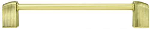 Urban Metro Oxford 14'' cc Appliance Pull; Burnish Brass Plate 101604/BB
