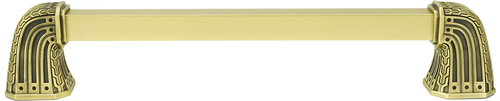 Urban Metro Saville 12'' cc Appliance Pull; Burnish Brass Plate 101812/BB