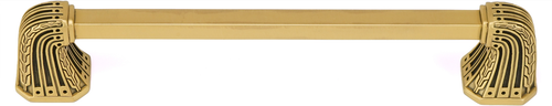 Urban Metro Saville 6'' cc Pull; Museum Gold Plate 101836/MG