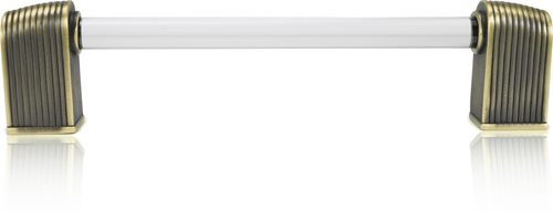 Urban Metro Oxford Ii 6'' cc Pull; Burnish Brass Plate G101616/BB