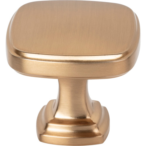 Fontana 1-3/8'' Length Square Knob 782SBZ