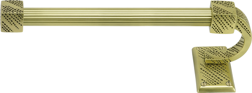 Sutton 8'' Hand Towel Bar Left, Reeded Handle, Burnished Brass Finish 2210R/BB