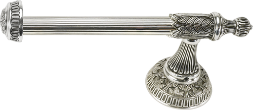 Hampton Tissue Bar Left, Burnished Silver Finish 2505/6