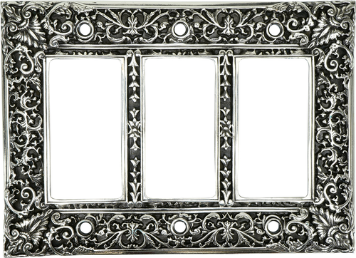 Switch Plates Glendale Triple Gfi Switch Cover 8966/6 Switch Plates Glendale Triple Gfi Switch Cover 8966/6