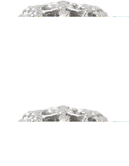 Juliane Grace medium knob full round with 13 Swarovski Clear Crystals in Platinum. 139-24C