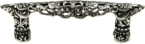 Juliane Grace 3'' cc pull with 12 Swarovski Clear Crystals 147-9C