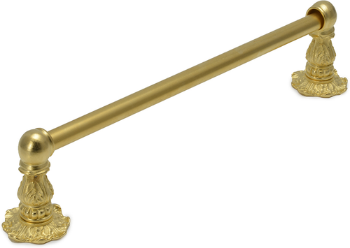 Acanthus 36'' cc towel bar Renaissance style with 5/8'' smooth center 1641-8 Acanthus 36'' cc towel bar Renaissance style with 5/8'' smooth center 1641-8