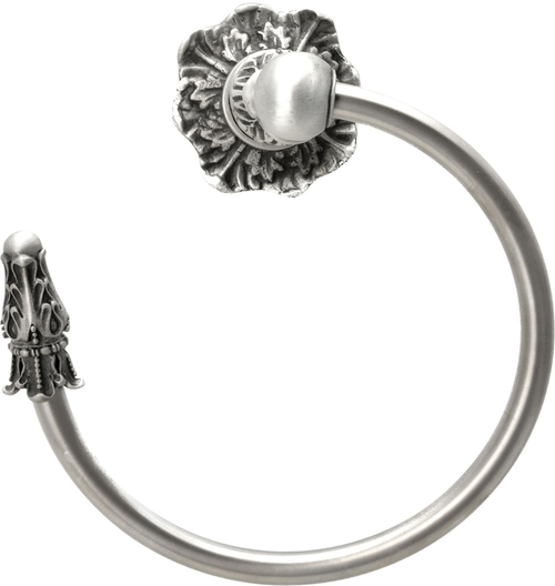 Acanthus swing towel smooth ring left Renaissance style 1645-11