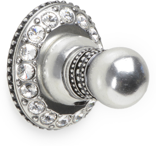 Cache Caché hook with Swarovski Clear Crystals 1710-9C