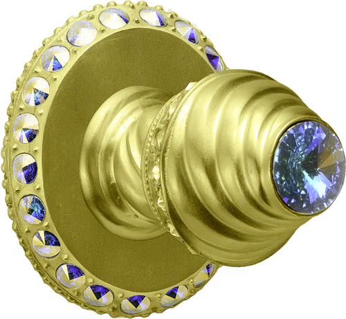 Cache Caché II large hook with 40 rivoli Swarovski Aurore Boreale Crystals 1827-8AB
