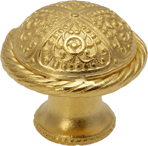 Millennium large knob with rope border 327-8