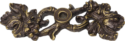 Bacchus Double grape leaf & vine medium escutcheon 536-3