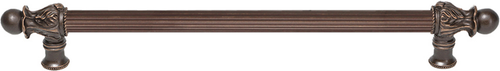 Acanthus 18'' cc with 5/8'' reeded center long pull Romanesque style 5553R-22