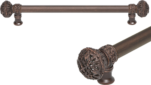 Juliane Grace 18'' cc with 5/8'' smooth center long pull large finial 5603-22