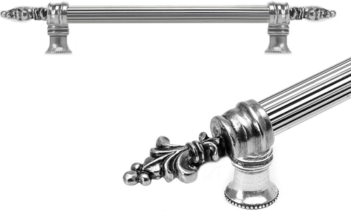 Charlemagne 9'' cc w/ 5/8'' reeded center long pull 5651R-9