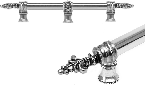 Charlemagne 9'' cc w/ 5/8'' smooth center long pull w/ center brace 5656-9