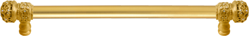 Juliane Grace 22'' cc with 5/8'' smooth center long pull small finial w/ 52 Swarovski Clear & Aurore Boreale Crystals 5704-8CAB