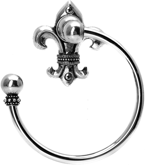Charlemagne swing towel smooth ring left 571-9