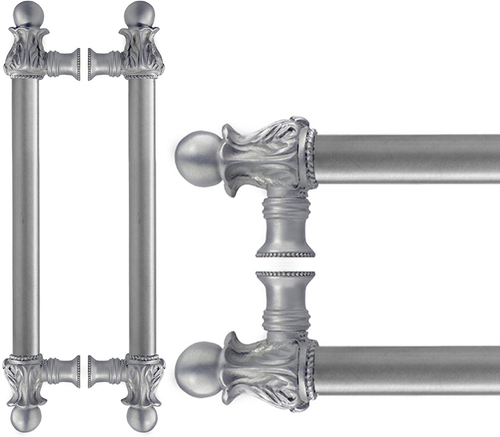 Acanthus Carpe Diem 5861-23 Chrysalis back to back 9'' cc w/ 5/8'' smooth center long pull Romanesque style 5861-23