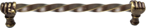 Carpe Diem fist 9'' cc imately w/ 3/8'' twist bar long pull 629-3