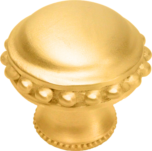 Classic/Beaded Classic large round knob w/ beaded rim 708B-8