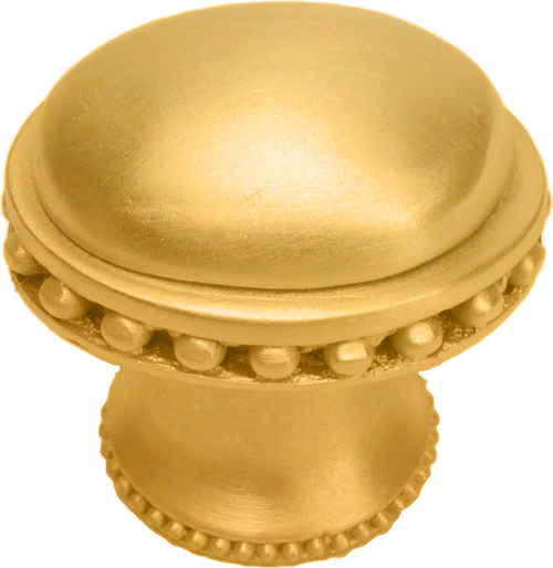 Classic/Beaded Classic large oval knob w/ beaded rim 713B-8