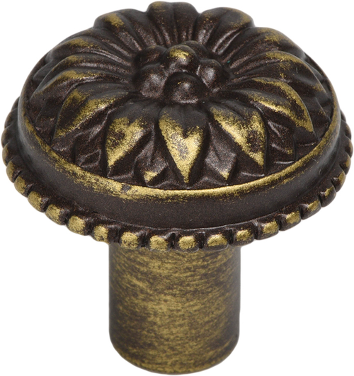 Acanthus large knob Rosette style 830-3