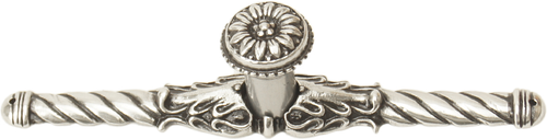 Acanthus Carpe Diem 831838-9 Chalice small knob Rosette style w/ rope large back plate 831838-9