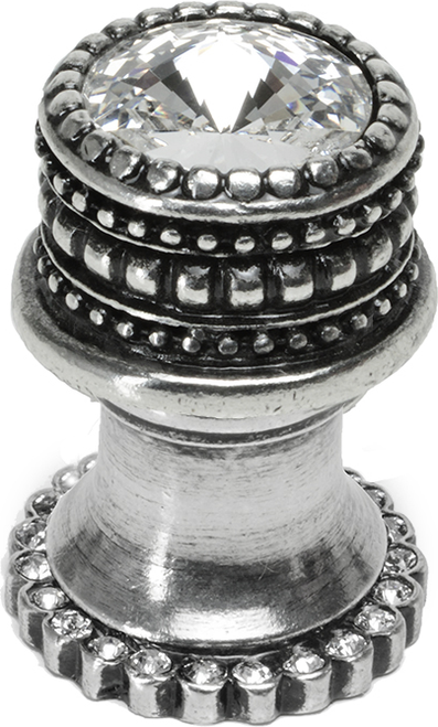 Cache Caché medium round knob with halo platform with 24 Swarovski Clear Crystals 863H-9C Cache Caché medium round knob with halo platform with 24 Swarovski Clear Crystals 863H-9C