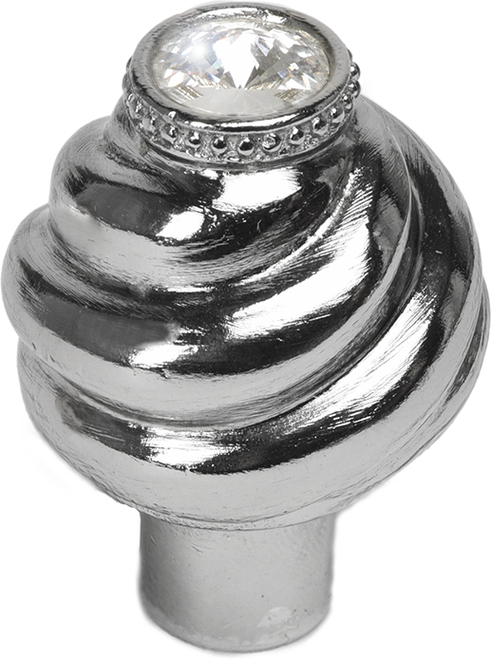 Cache Caché knob with Swarovski Clear Crystals 868-24C
