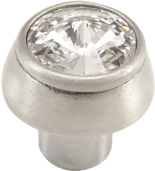 Cache Caché round knob with an 18mm rivoli Swarovski Clear Crystal 877-11C Cache Caché round knob with an 18mm rivoli Swarovski Clear Crystal 877-11C