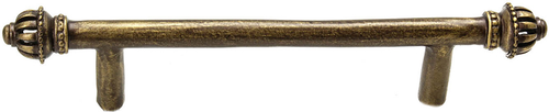 Cricket Cage small 4'' cc pull in Antique Brass. 984-3