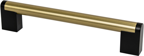 Studio Remix 160mm CC Modern Brushed Gold and Matte Black Pull 2191-9MDB55-P