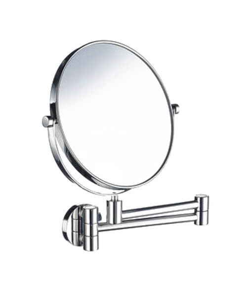 Wall Mounted 7x's/normal Make-up Mirror In Polished Chrome FK445  in Polished Chrome