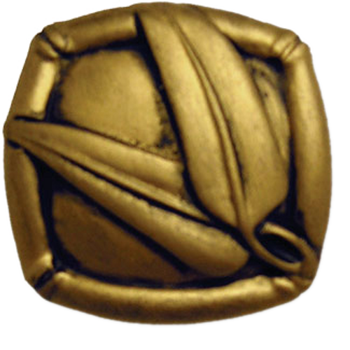 Bamboo Leaf Knob