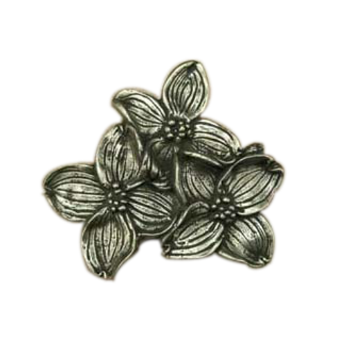 Lg. Dogwood Flower Knob