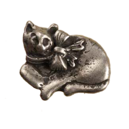 Calico Cat-Sm. Lft Knob