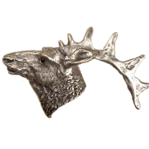 Elk Head-Med. Lft Knob