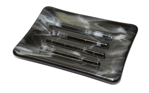 Swirl Collection White Soap Dish